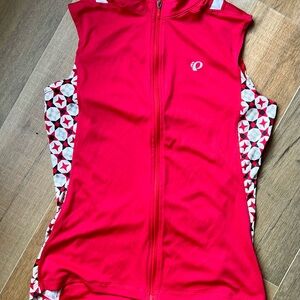 Pearl Izumi Vibrant Red Cycling Top/Shirt